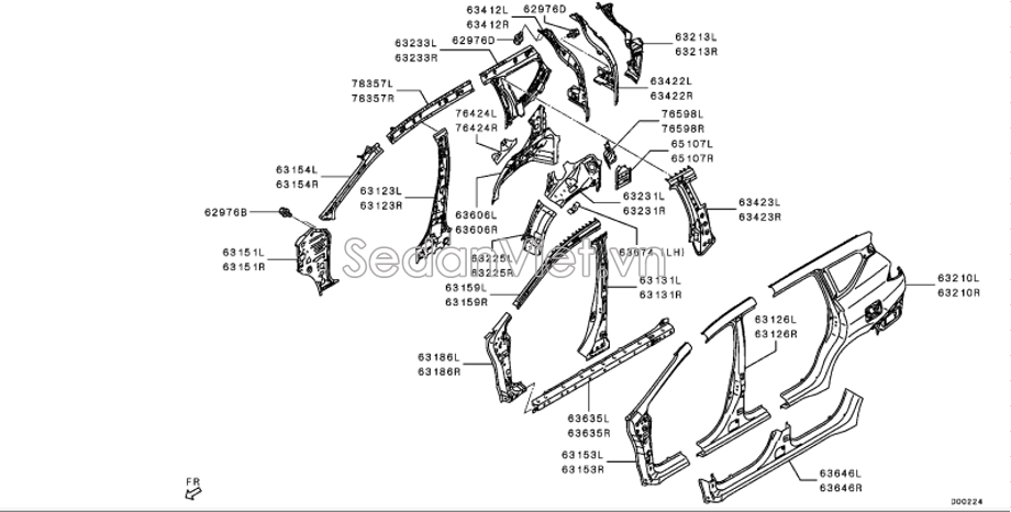 Xương trụ C lớp giữa 5311D655