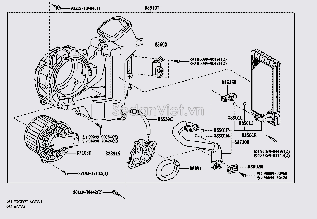 Van tiết lưu điều hòa 885150K640