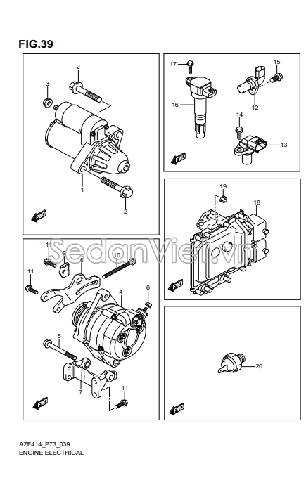 Bộ điều khiển ECM 3392058MB1000