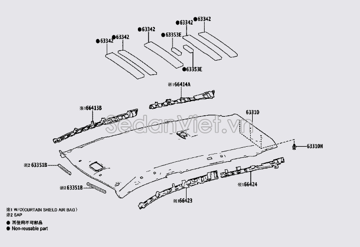 La phông trần 633100A040C0