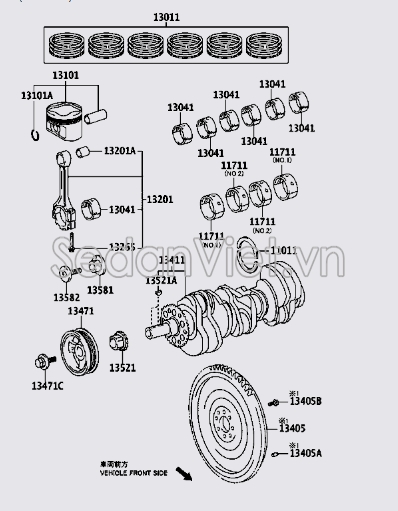 Trục cơ 1340131040