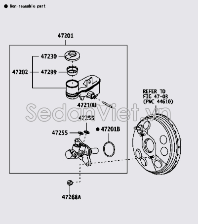 Bình dầu phanh 47220BZ390