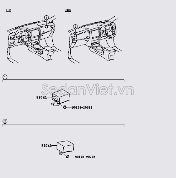 Hộp lock khóa 897410K101