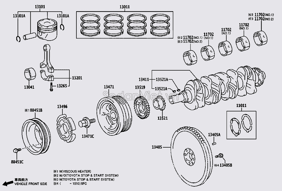 Xéc măng 130110E010