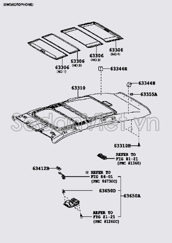 La phông trần 633100T031A0