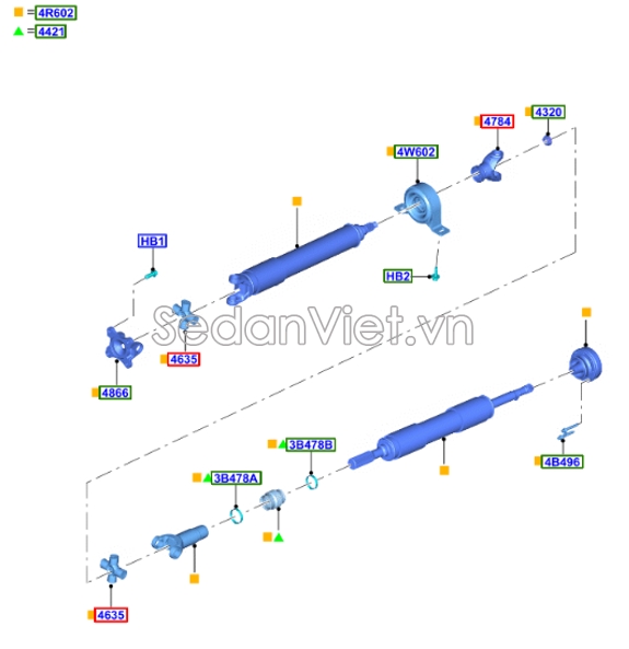 Ống nối AB3Z4421A