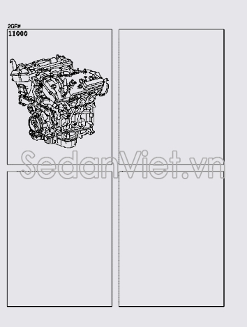 Động cơ tổng thành 1900031K20