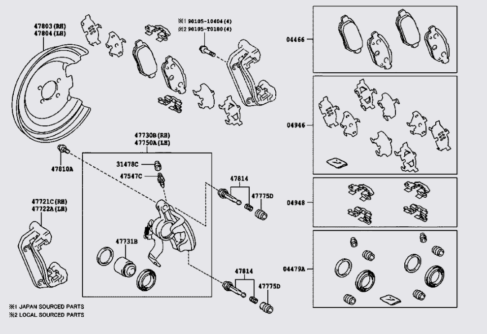 Mâm dừng phanh 4780352010