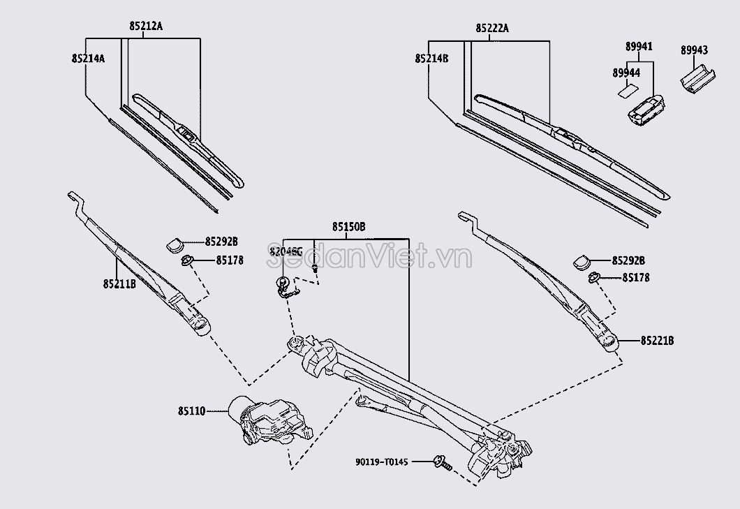 Cần gạt mưa 8522106220