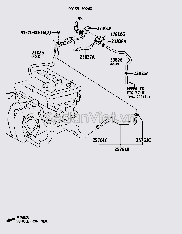 Van hút chân không 9091012276