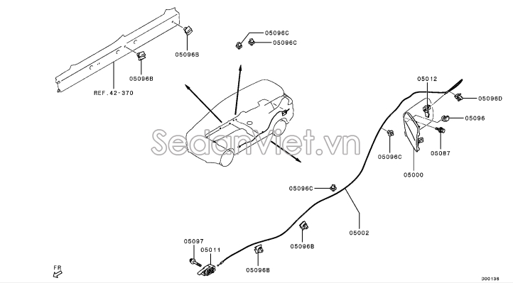 Nắp bình xăng ngoài 5940A422