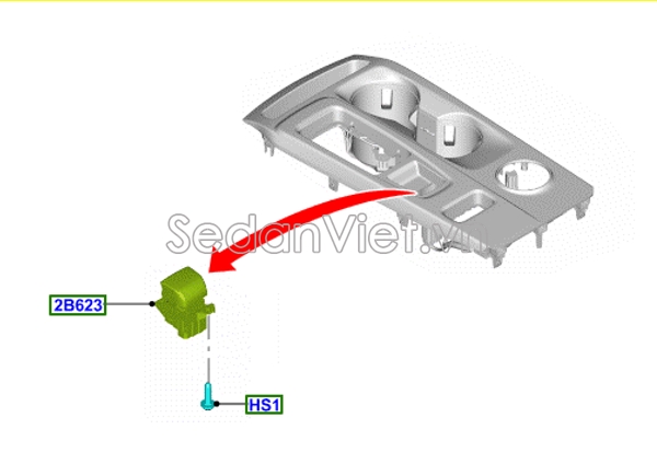 Công tắc phanh tay N1WZ2B623AA