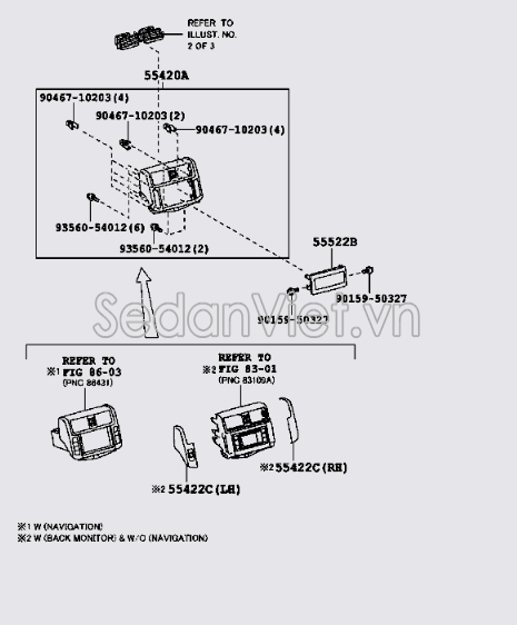 Ốp phím bấm đài radio Toyota Land Cruiser Prado 2009-2013