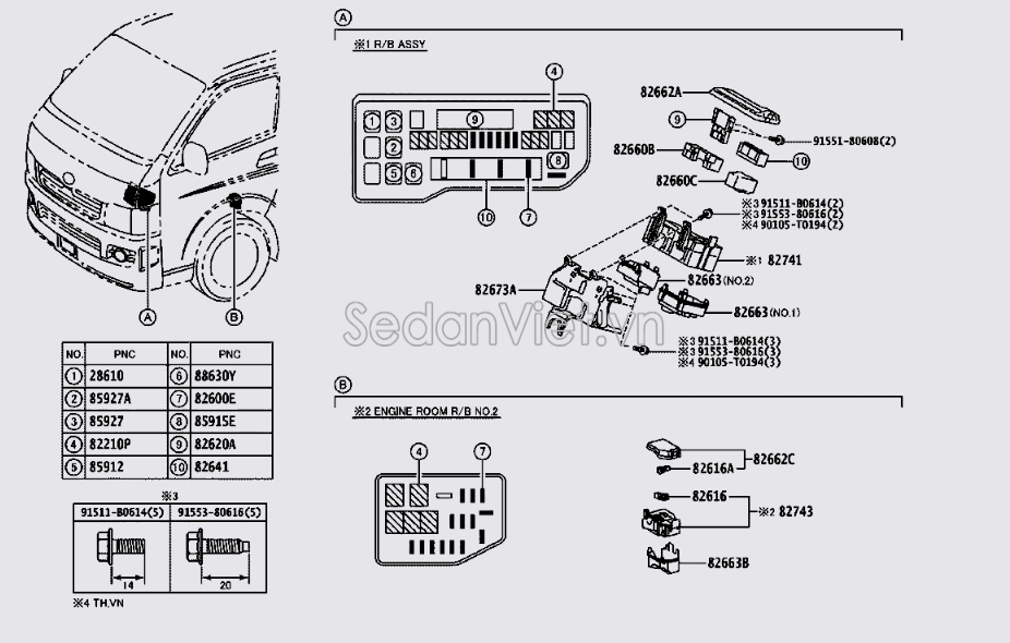 Hộp cầu chì đầu xe 8262026510