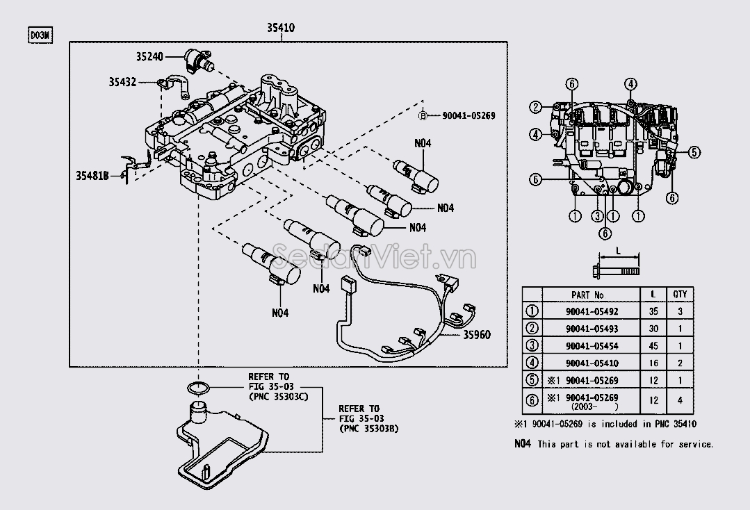 Hộp điều khiển hộp số 35410B1051