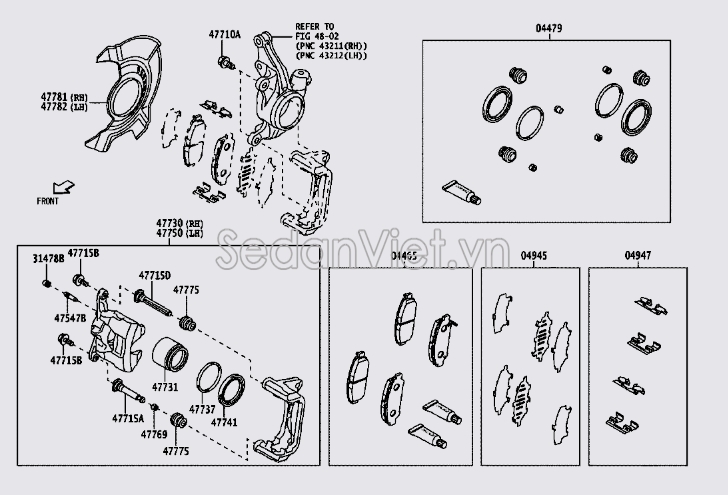 Piston phanh trước 47731BZ100