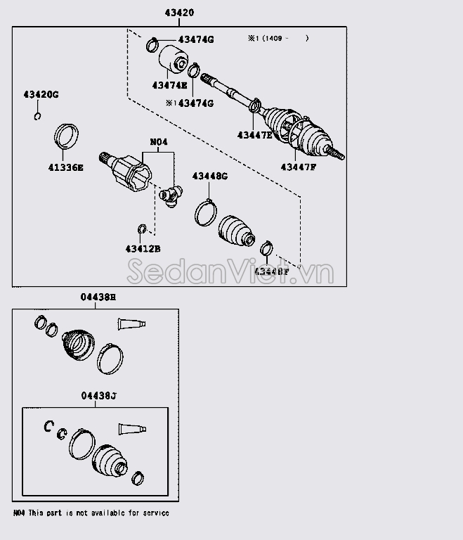 Cây láp 434200T020