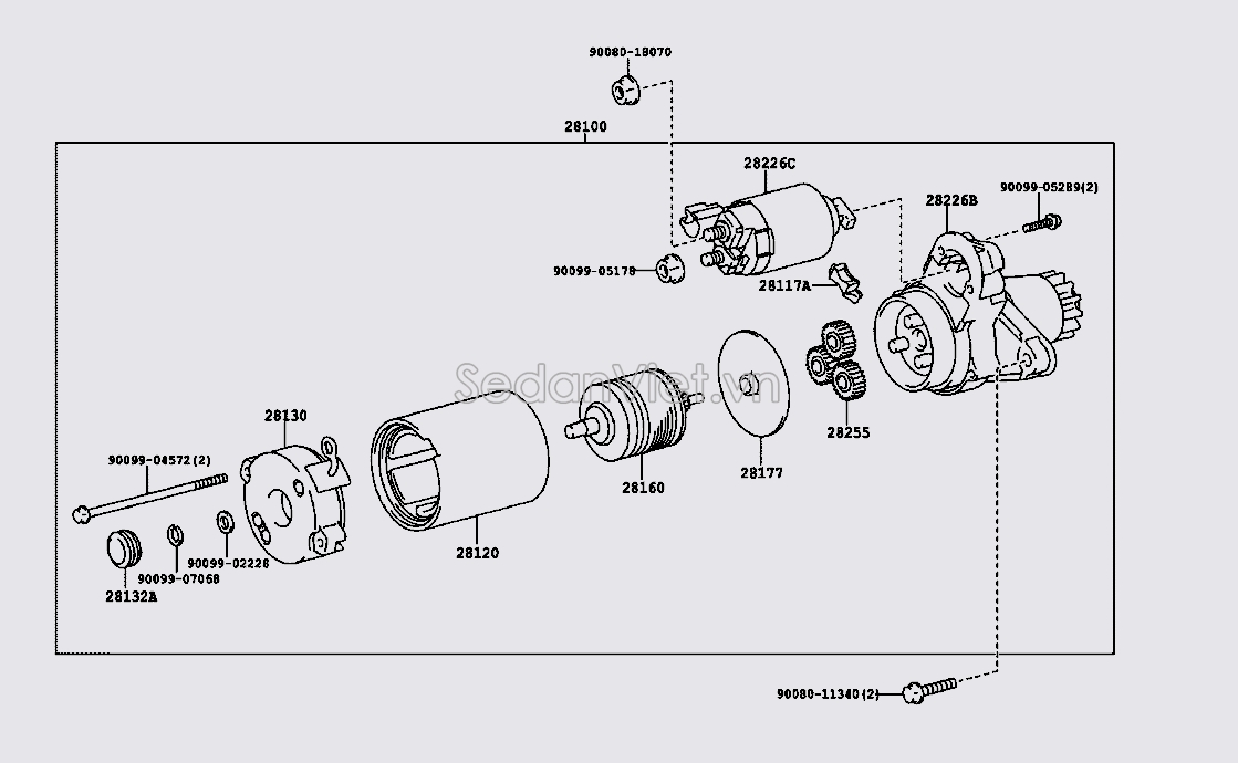 Bánh răng đề 282550A010