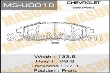 Má phanh trước MS-U0018