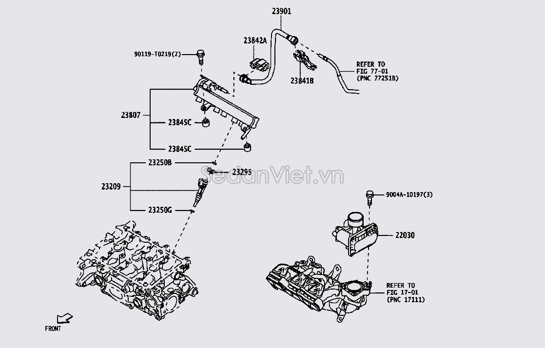 Thanh day nhiên liệu 23807B1060