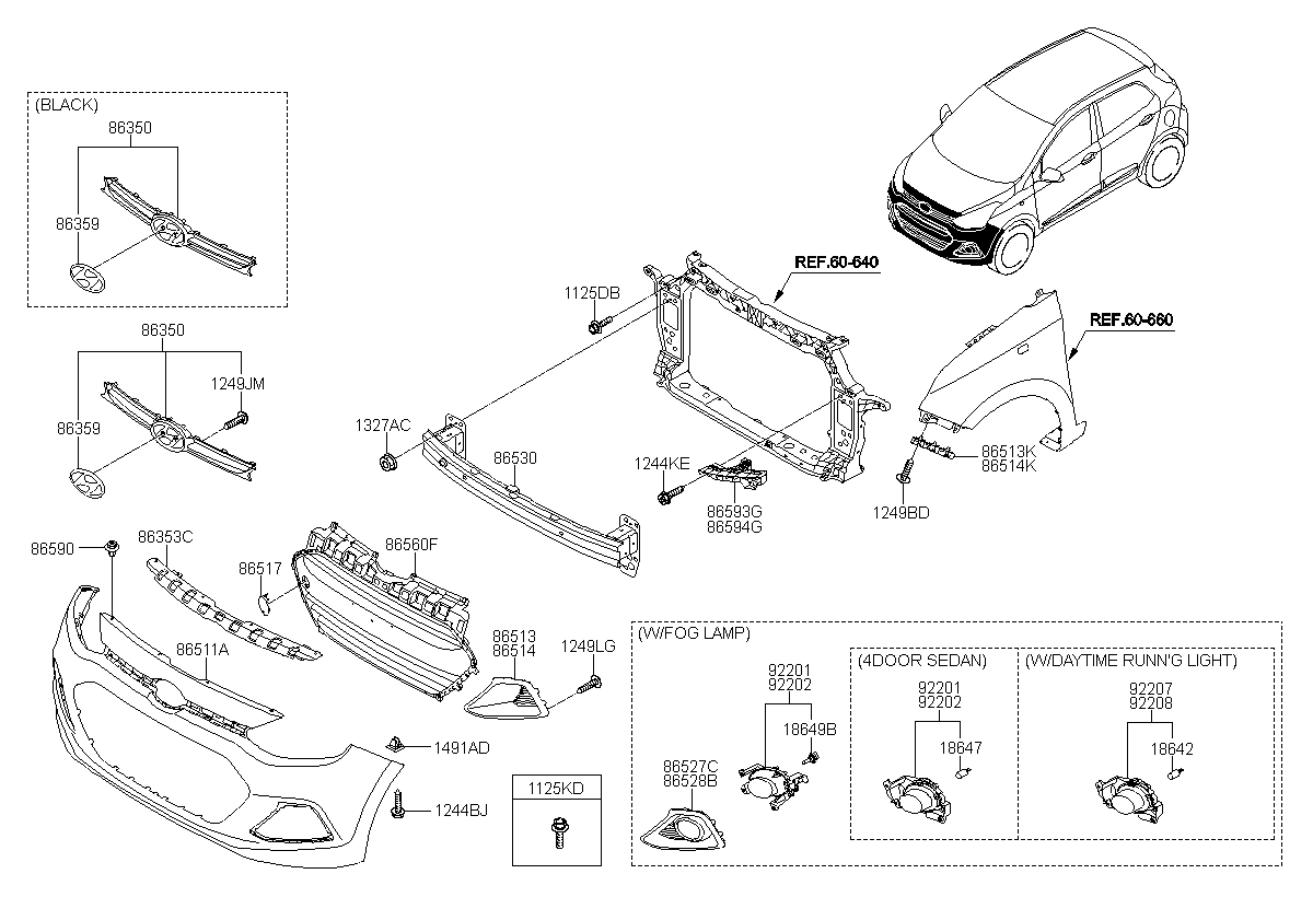 Xương giằng ngang 86530B4000