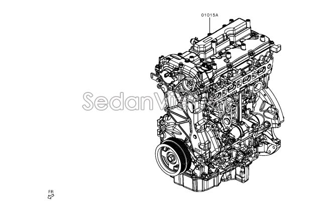 Động cơ tổng thành 10105A020P