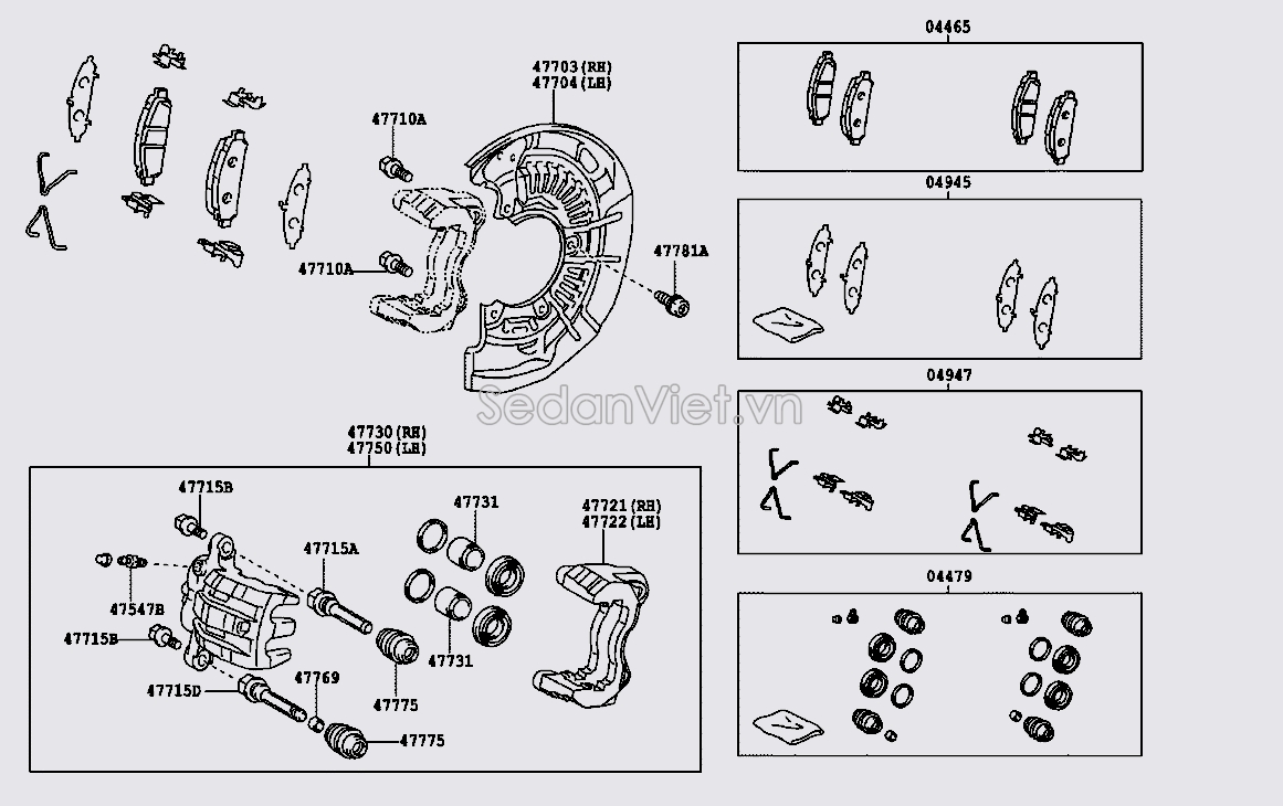 Tấm thép che bụi cụm phanh trước 477040T010