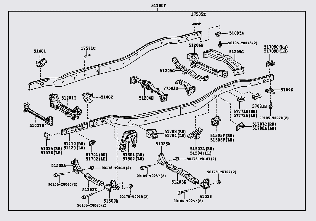 Sắt xi 51001KK010