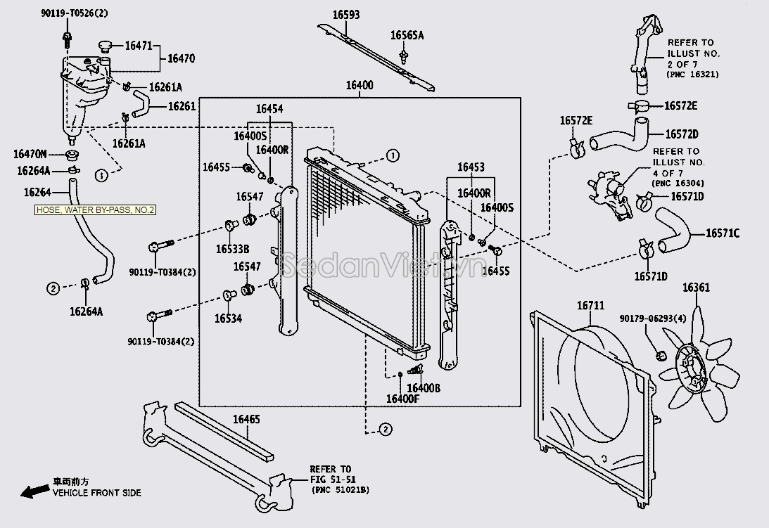 Ống nước vào két nước 165710L110