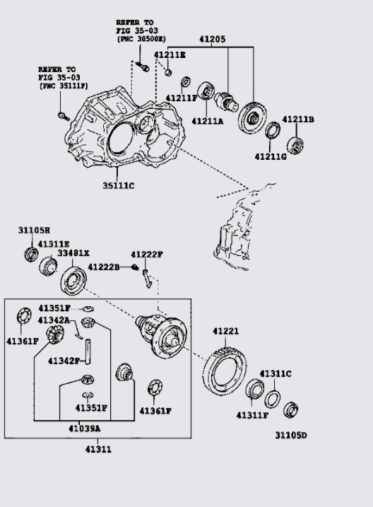 Piston hộp số tự động Toyota Corolla Altis 2010-2013