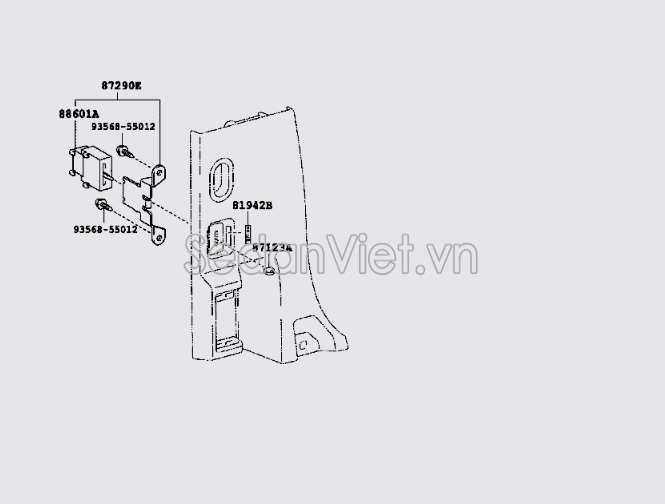 Công tắc sưởi 8729026010