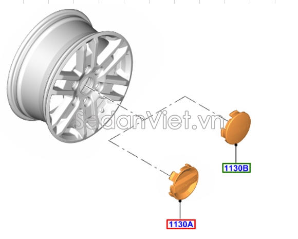 Chụp la zăng N1WZ1130D