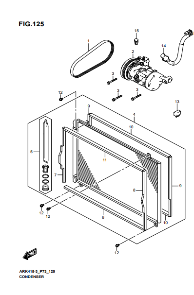 Rơ le đóng mở lốc 38860B77M00N000