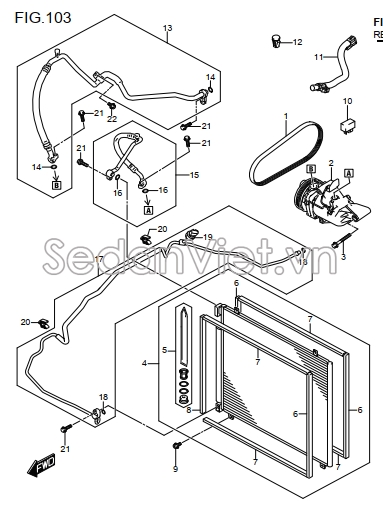 Phin lọc gas 9533981P00000