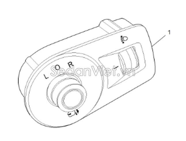 Công tắc đèn pha 11281985