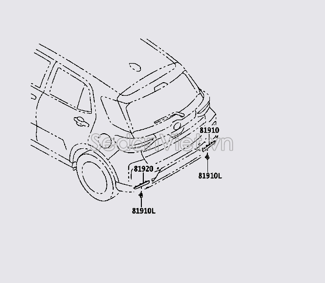 Đèn phản quang 81920BZ190