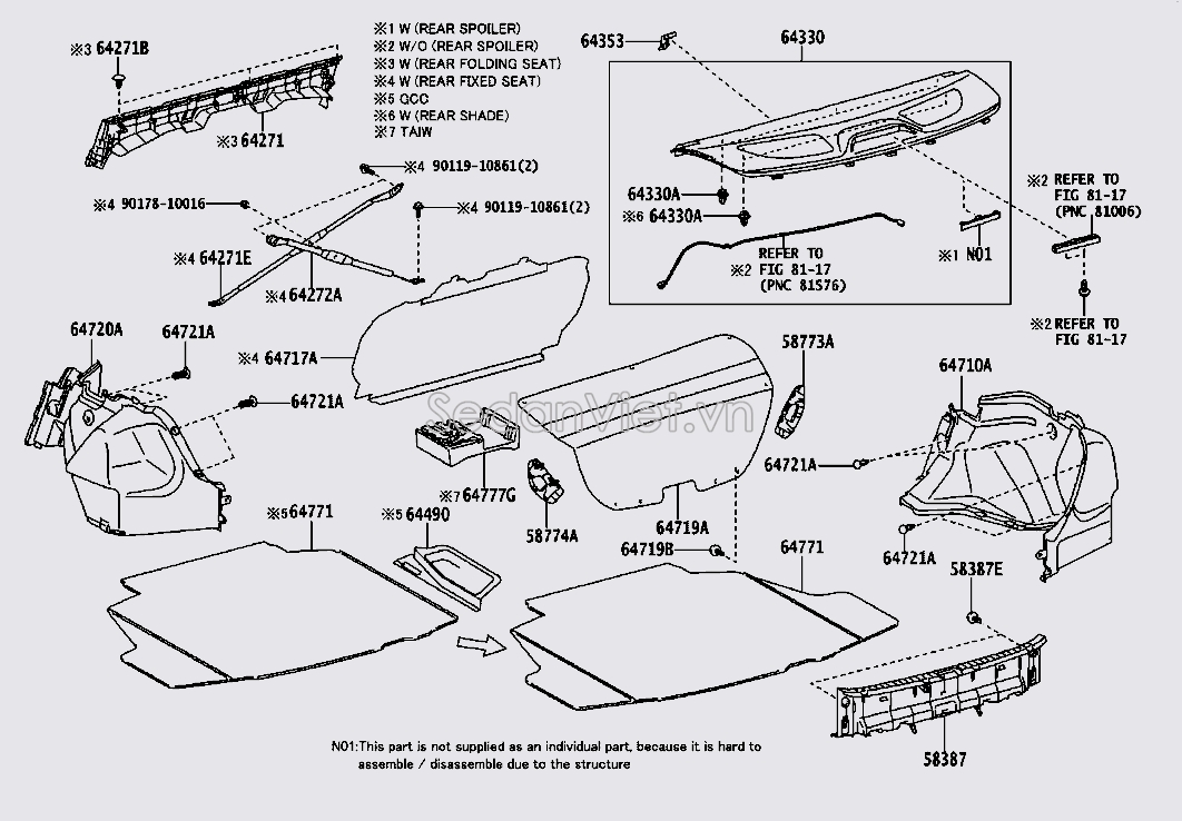 Táp bi cửa cốp hậu 6471002170C0