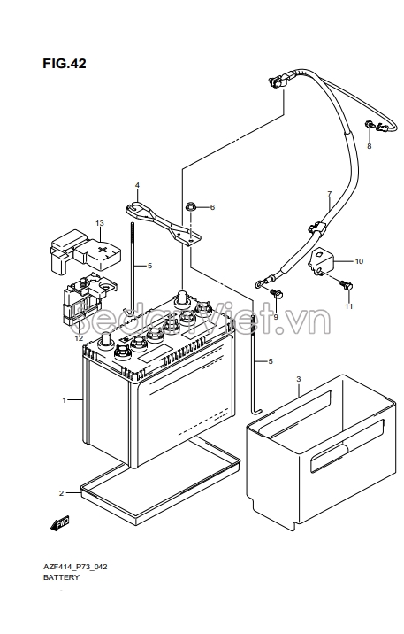 Bộ dây điện mát 3385058M20000