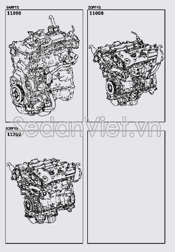 Động cơ tổng thành 1900036510