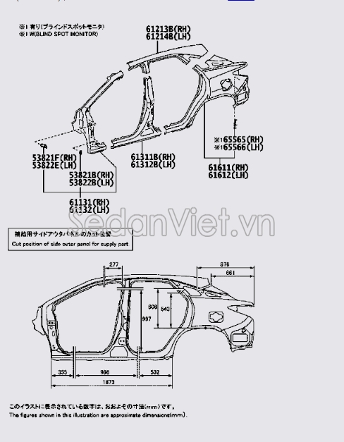 Xương trụ C lớp ngoài 6110248050