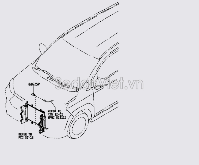 Cảm biến nhiệt độ ngoài trời 88790BZ040