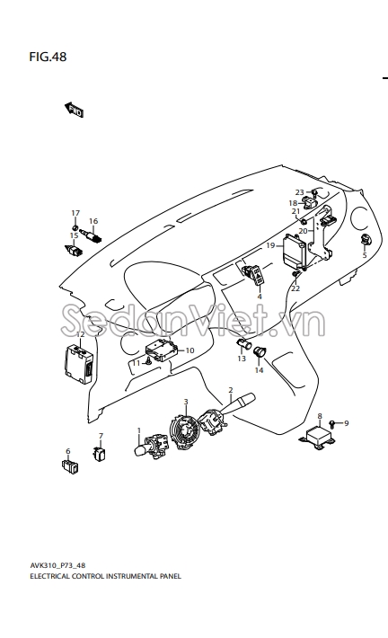 Hộp điều khiển hộp số tự động 3888084M11000