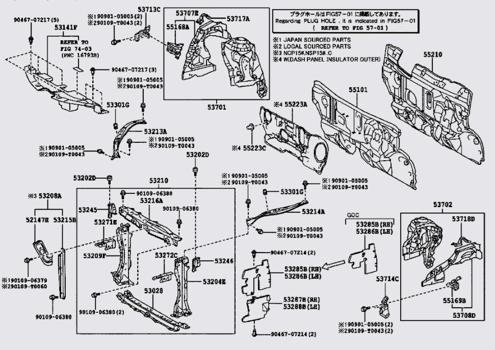 Ống nhựa két nước 531410D070