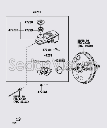 Bình dầu phanh 47220BZ380