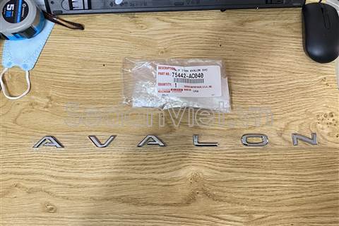 Chữ avalon 75442AC040