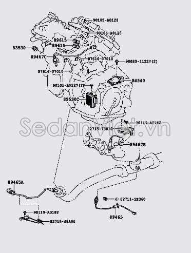 Hộp điều khiển hộp số 8953008090