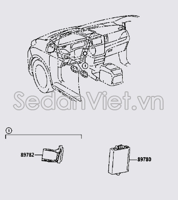 Angten chìa khóa điện 8978208010