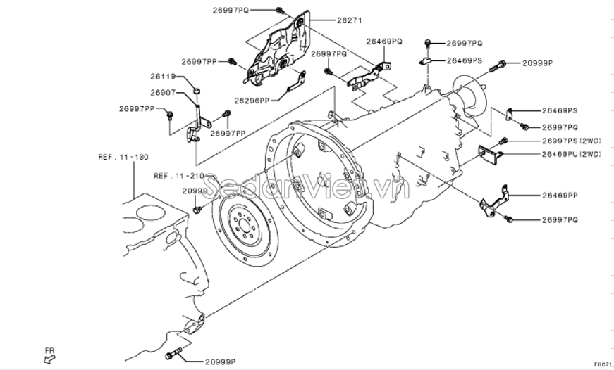 Ống dẫn dầu 31098W040P