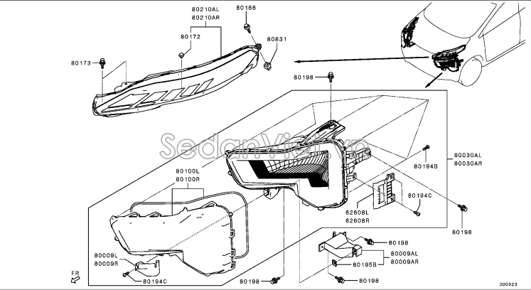 Đèn định vị ban ngày 8310A076