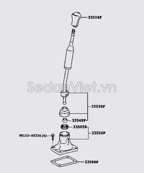 Quả đấm đi số sàn 335040K220C0